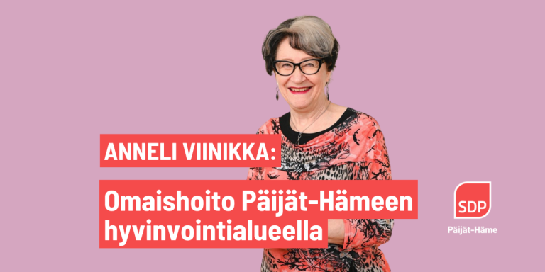 Anneli Viinikka: Omaishoito Päijät-Hämeen hyvinvointialueella