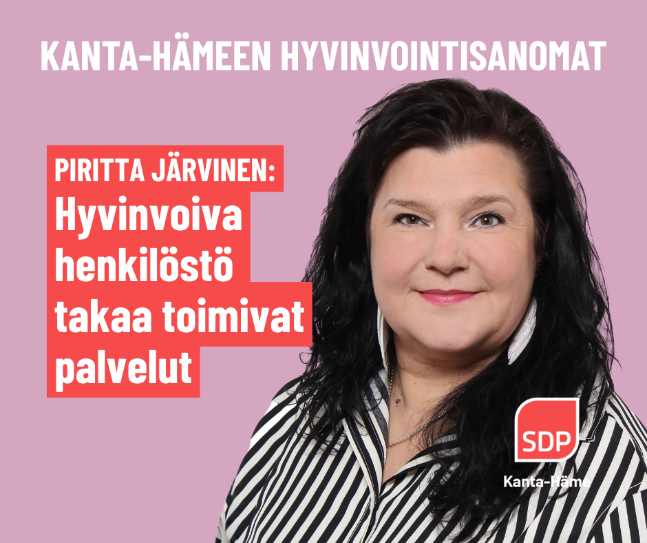 Hyvinvoiva henkilöstö takaa toimivat palvelut