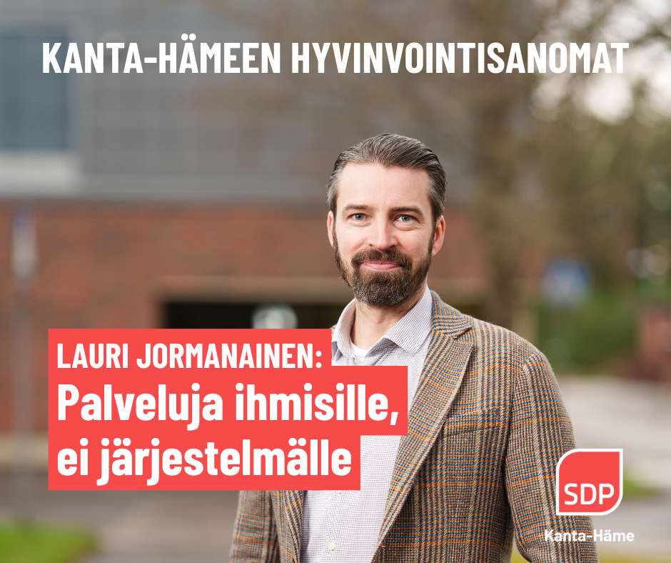 Palveluja ihmisille, ei järjestelmälle